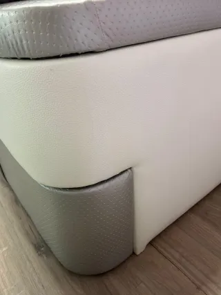 Cama doble con arcón 200x90 cm