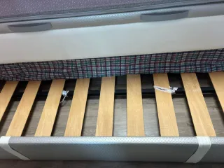 Cama doble con arcón 200x90 cm