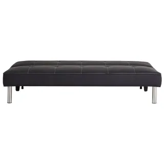 Sofá Cama Clic Clac Polipiel Negro