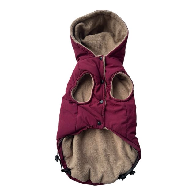 Abrigo Bravo para perro con capucha talla 40cm