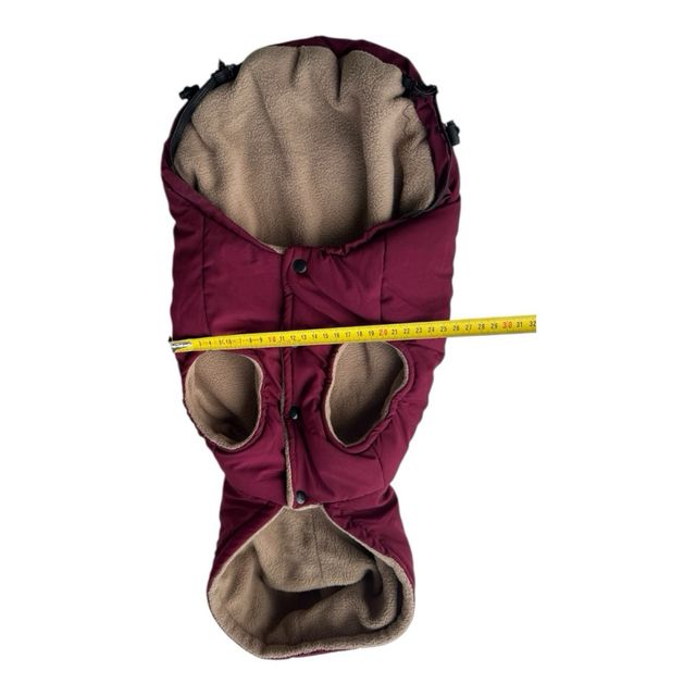 Abrigo Bravo para perro con capucha talla 40cm