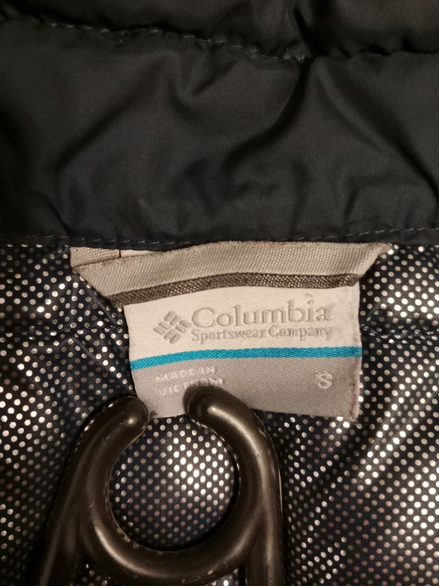 Chaqueta Columbia sin mangas azul marino