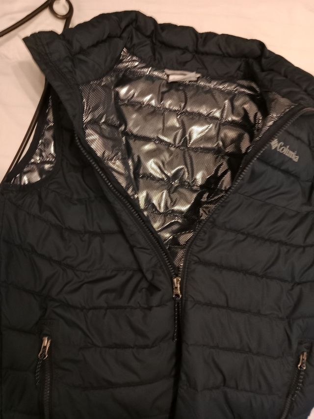Chaqueta Columbia sin mangas azul marino