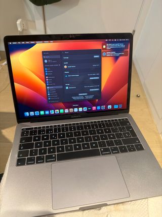 MacBook Pro A1708 13.3 Plata/Gris Espacial