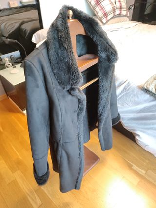 Abrigo de piel para mujer