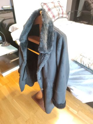 Abrigo de piel para mujer