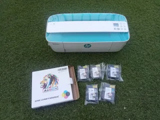 Impresora HP DeskJet 3752 + Cartuchos