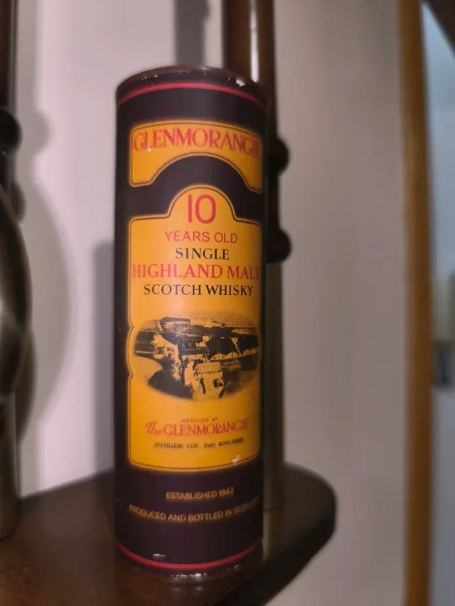 Caja de cerillas Glenmorangie 10 años