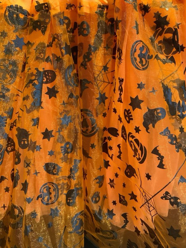 Falda Tutú Halloween Naranja
