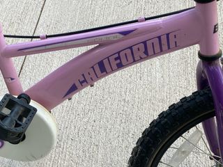 Bicicleta BH California 16 rosa y morada