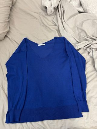 Suéter Azul El Corte Inglés Talla S