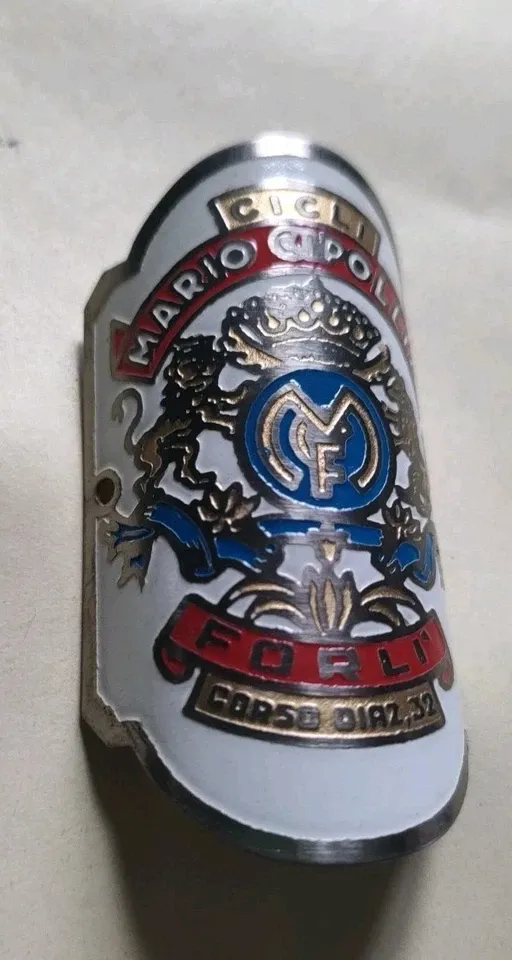 Cicli Mario Cipollini Forlì Stemma Targhetta