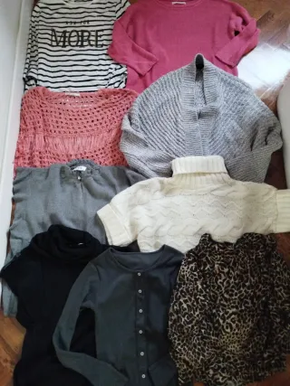 Lote ropa partes de arriba Mujer Talla SX/S .