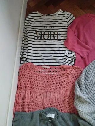 Lote ropa partes de arriba Mujer Talla SX/S .