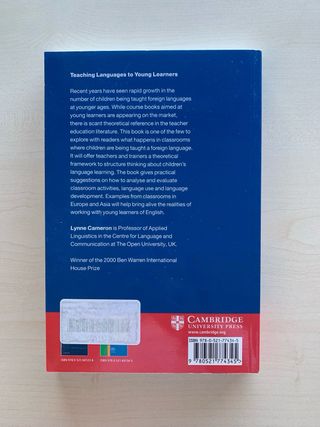 Libro inglés Teaching Languages to Young Learners