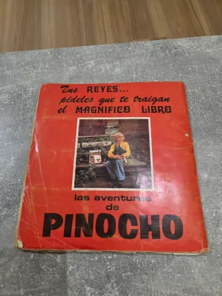  Album de Cromos Las Aventuras de Pinocho 1972 