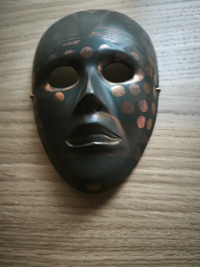 Máscaras africanas decorativas