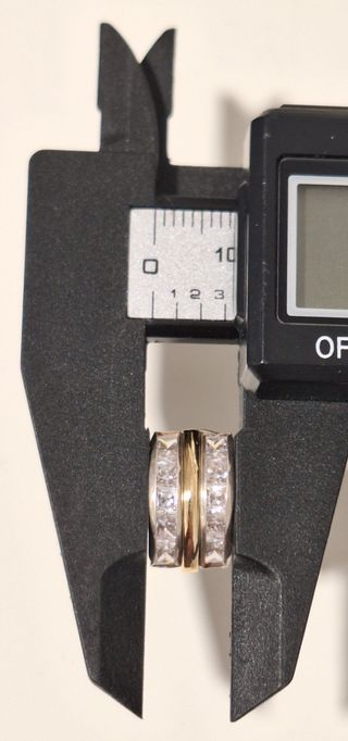 Pendientes Plata y Oro 18k con Circonitas