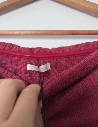 Vestido Bandeau Zara Rosa