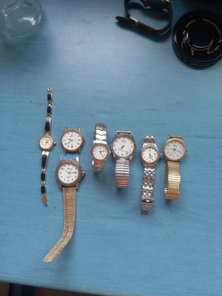 Lote 7 relojes Lotus festina (no funcionales)