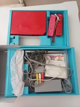 Nintendo Wii Edición Súper Mario Bros + Juegos.