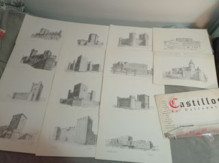 Láminas de Castillos de Valladolid