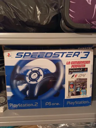 Volante Fanatec Speedster 3 PS2 Fernando Alonso