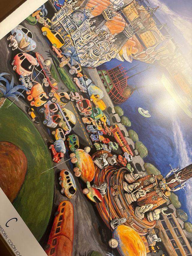 Cuadro Barcelona de Anthony Puli