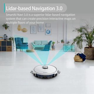 Robot Aspirapolvere Smart AI S7 Max + Kit Ricambi