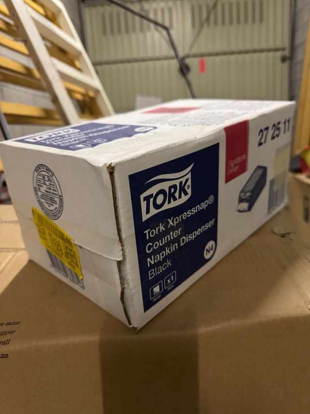 Dispensador Servilletas Tork Xpressnap Negro