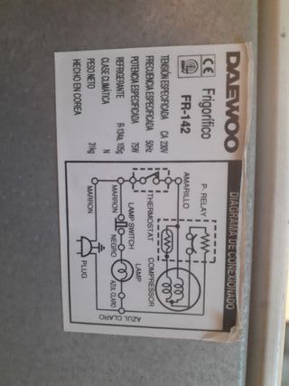 Nevera Daewoo