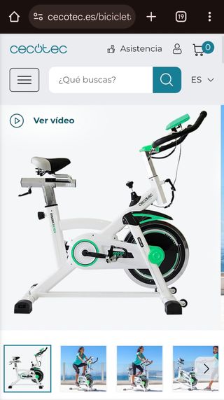 Bicicleta Estática Cecotec Extreme 