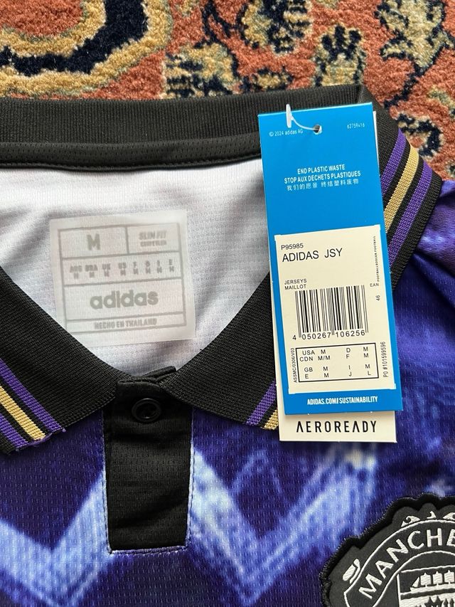 Maglietta Adidas Viola Nuova