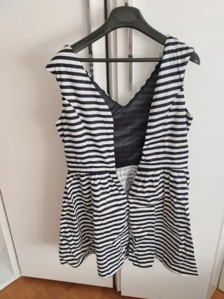 Vestido marinero Zara Talla L