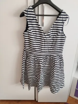 Vestido marinero Zara Talla L