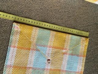 Bolsas de rafia a cuadros (Set de 4)