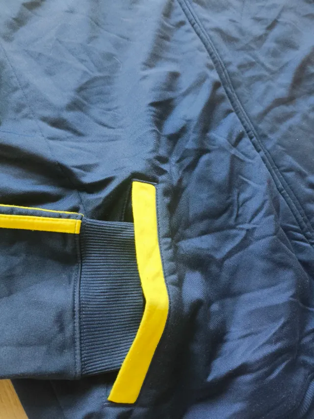 Adidas Retro Chaqueta Track Negra Amarilla 90s