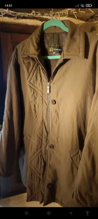 Abrigo El Corte Inglés tela suave