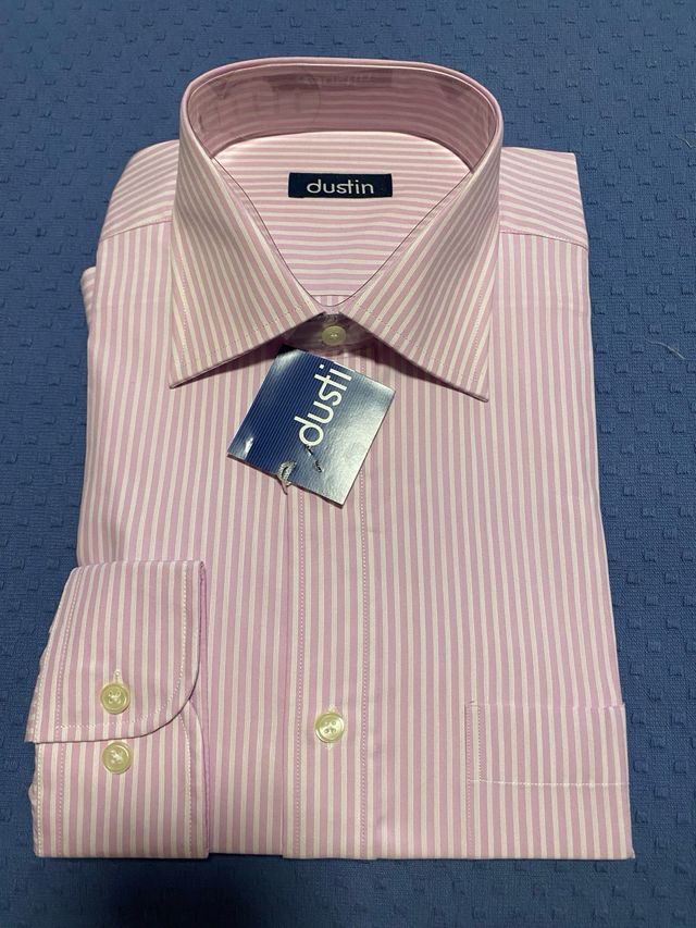 Camisa de rayas rosa Dustin
