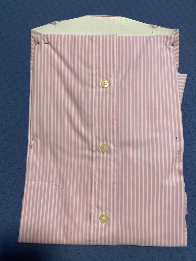 Camisa de rayas rosa Dustin