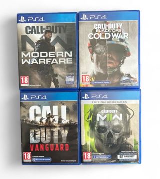 Pack 4 Juegos Call of Duty PS4