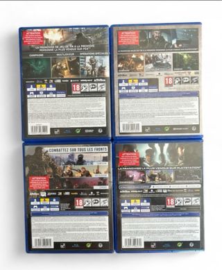 Pack 4 Juegos Call of Duty PS4