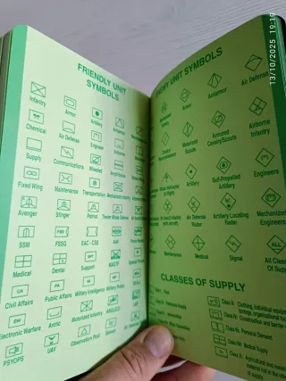 Cuaderno de campo militar