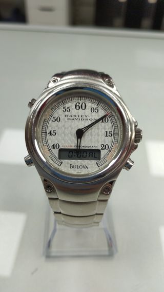Reloj Alta Gama Caballero Bulova Harley Davidson