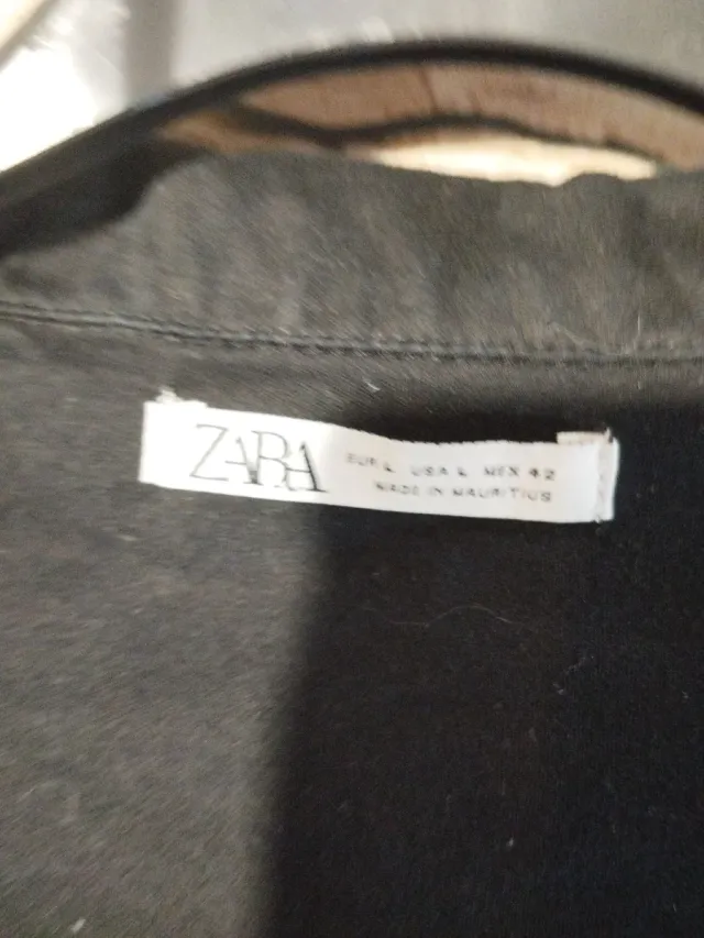 Polo Zara Negro Talla M