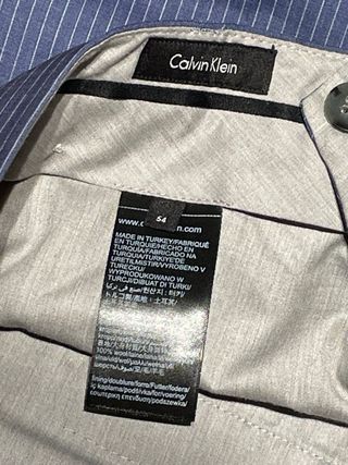 Traje hombre Calvin Klein 54 L 2 piezas