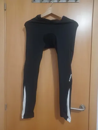 Mallas de ciclismo Btwin negras