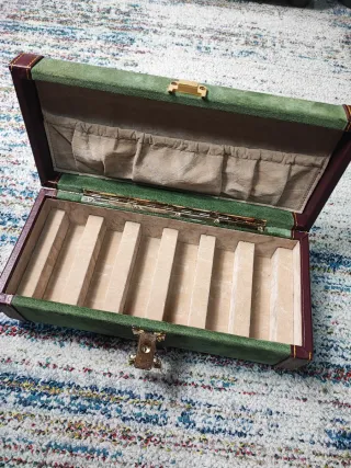 Expositor Joyero Relojes Piel Villarrubia