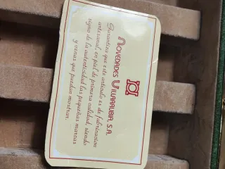 Expositor Joyero Relojes Piel Villarrubia