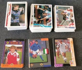 280 x Card Upper Deck World Cup USA 94 Calcio